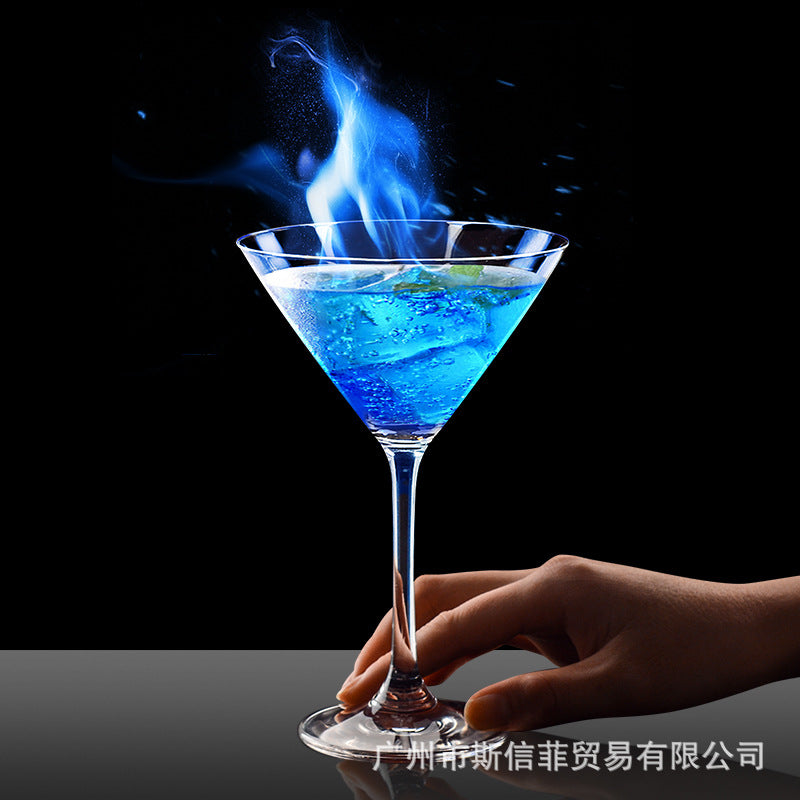 Verre à Cocktail Martini Triangulaire : 1 paquet de 6 verres