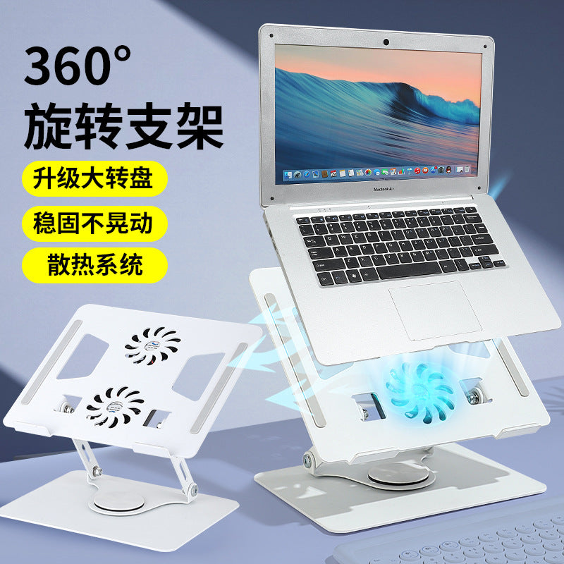 Support Pc et Tablette Universel 360° - Station d'Accueil Ajustable en Aluminium