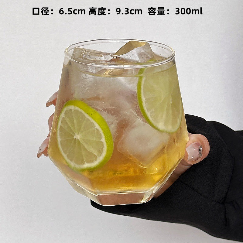 Verre à Cocktail Géométrique : 1 paquet de 6 verres