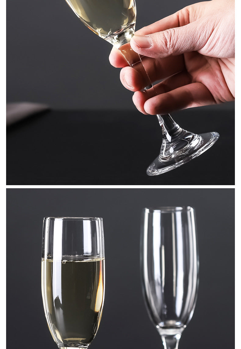 Flûte à Champagne Classique : 1 paquet de 6 verres