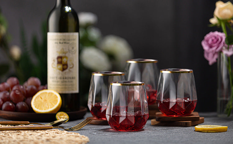 Verre à Cocktail Géométrique : 1 paquet de 6 verres