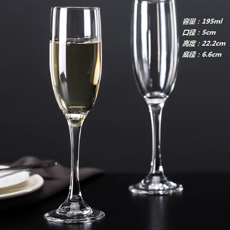 Flûte à Champagne Classique : 1 paquet de 6 verres