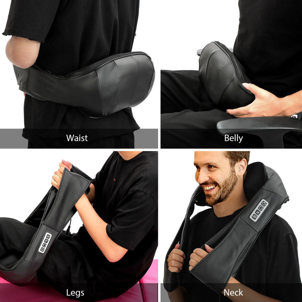 Masseur cervical électrique – Relaxation chauffante pour nuque, épaules et dos