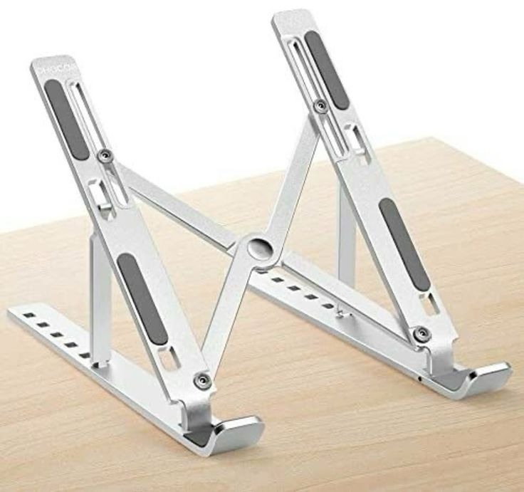 Support PC Portable Pliable Aluminium - Réglable 7 Niveaux