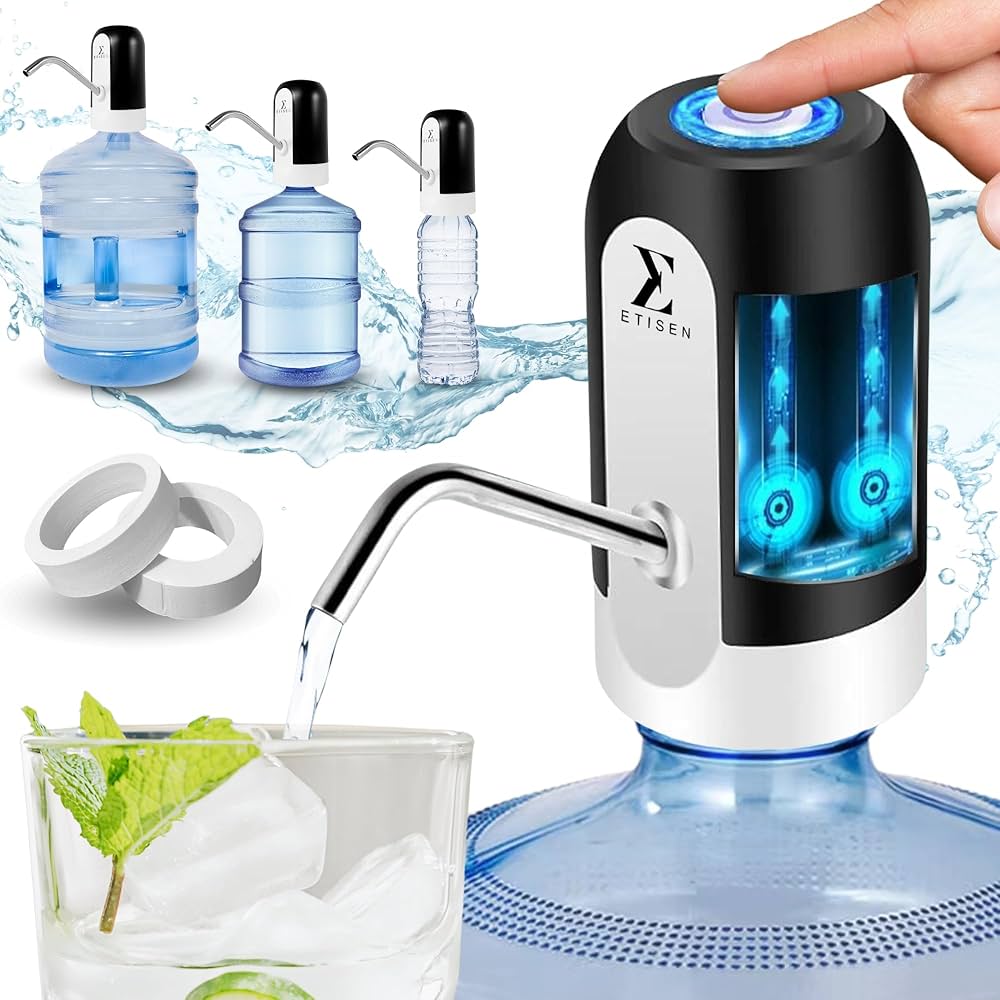 Pompe à Eau Électrique Automatique Rechargeable - Distributeur Universel pour Bouteilles