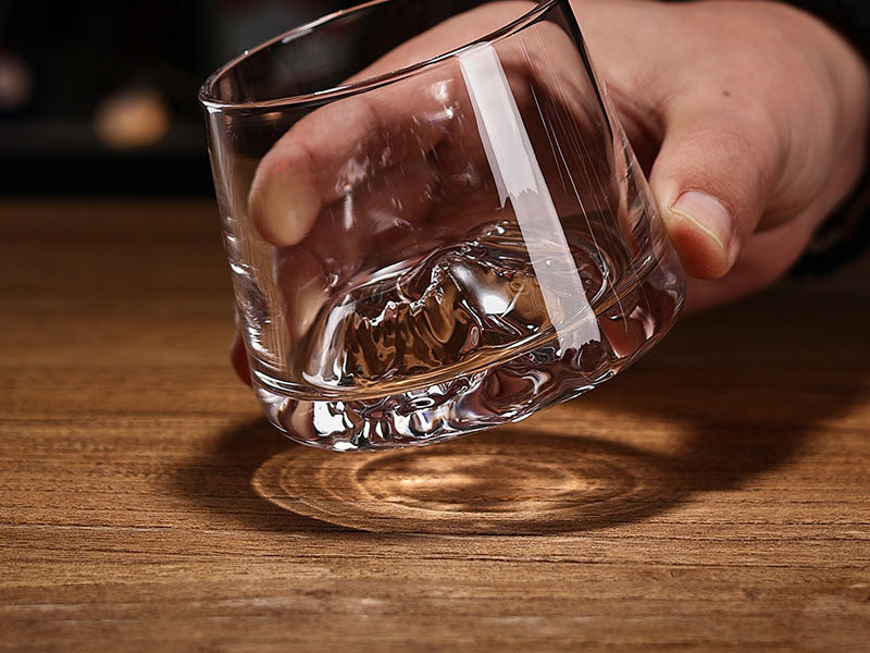 Verre Premium - Design Relief Cristal: 1 paquet de 6 verre