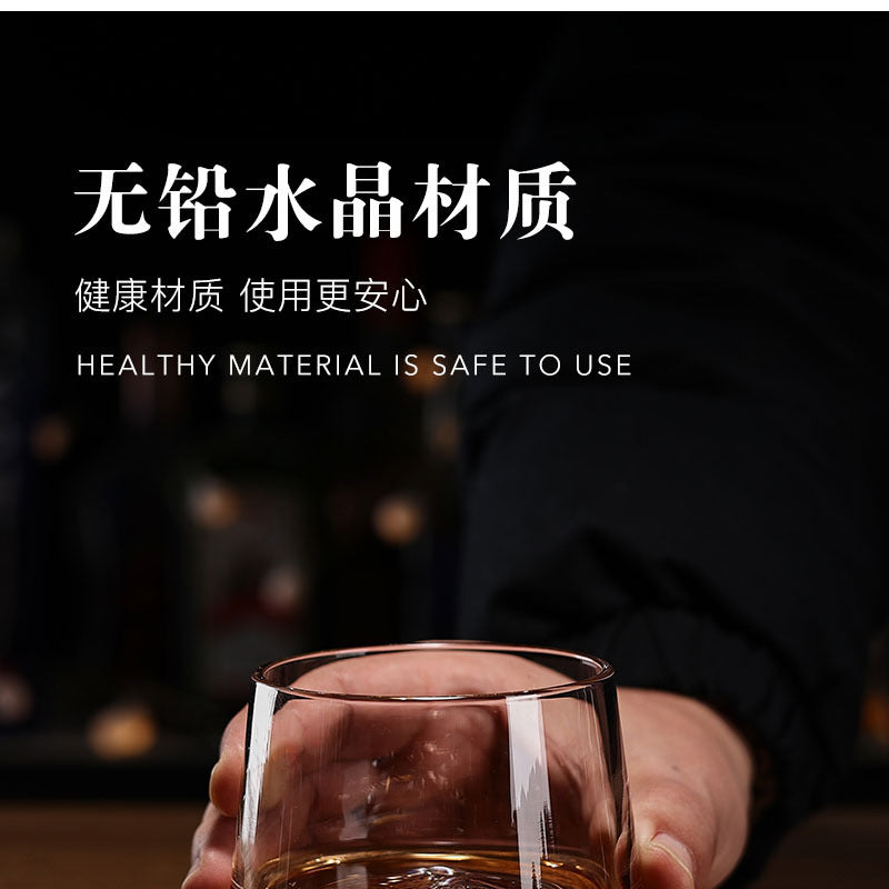 Verre Premium - Design Relief Cristal: 1 paquet de 6 verre