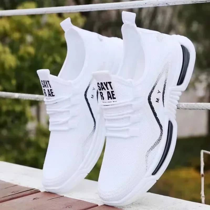 Chaussures de Sport HYHM – Ultra Légères & Respirantes – Blanc