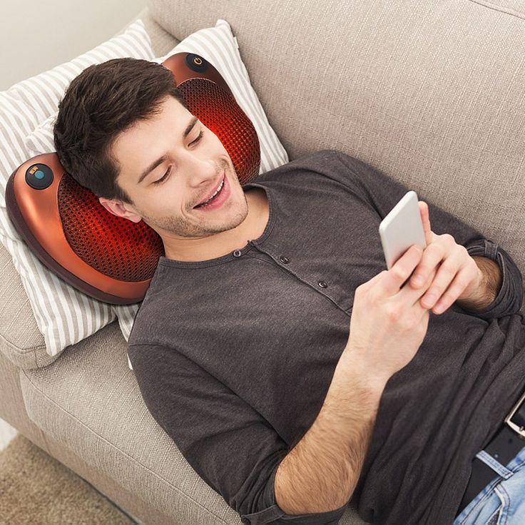 Coussin de Massage Shiatsu Chauffant – Dos, Cou & Épaules