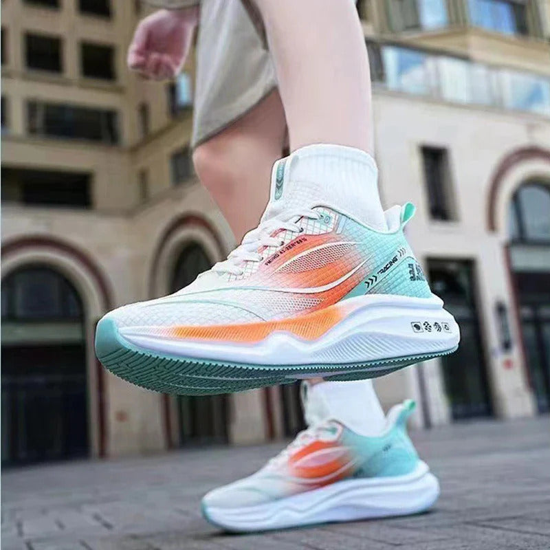 Sneakers Mode Homme - Baskets Casual Colorées Design Moderne Semelle Coussin d'Air